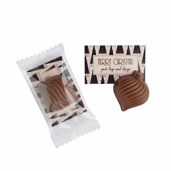 SŁODYCZE REKLAMOWE ADVERT CARD - PRALINKA CHRISTMAS MOMENTS