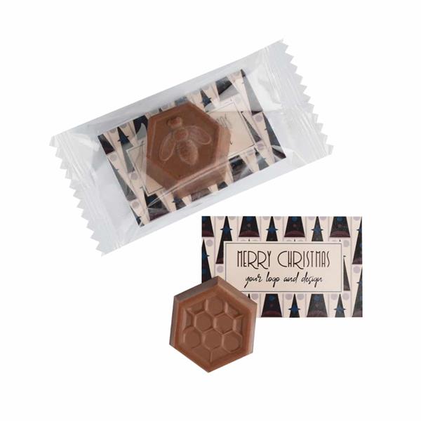 SŁODYCZE REKLAMOWE ADVERT CARD - PRALINKA HONEYBEE