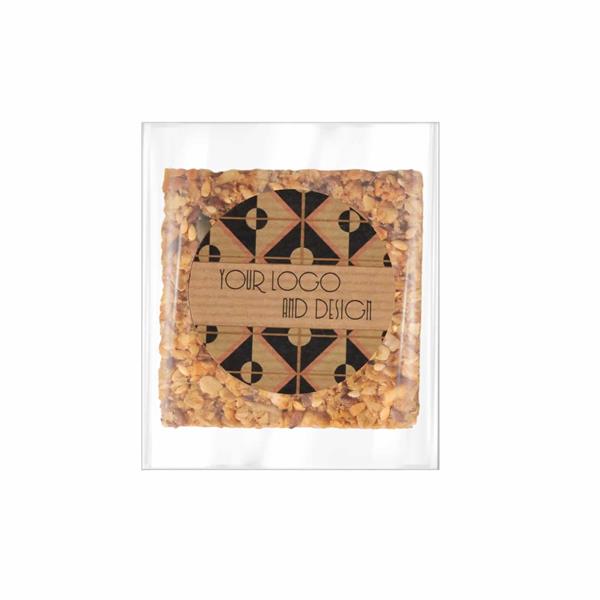 SŁODYCZE REKLAMOWE BATON ZBOŻOWY KWADRAT