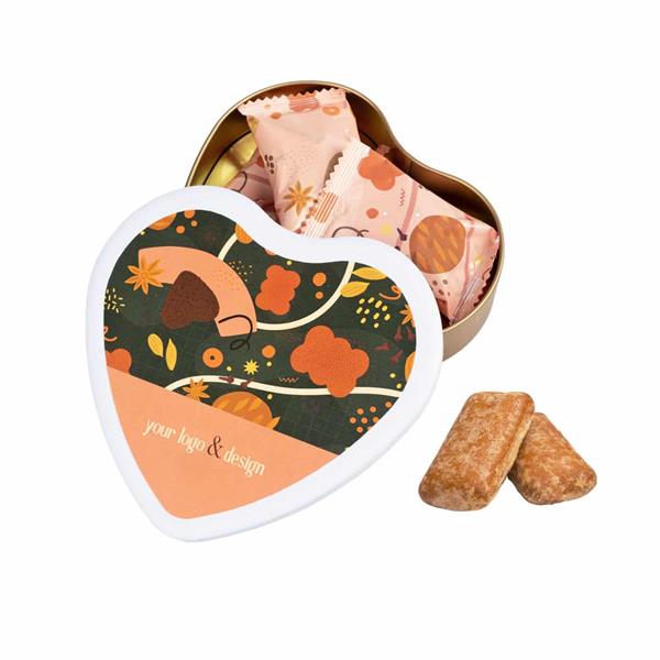 TORUŃSKIE PIERNIKI - PIERNIKI Z LOGO W PUSZCE SERCE