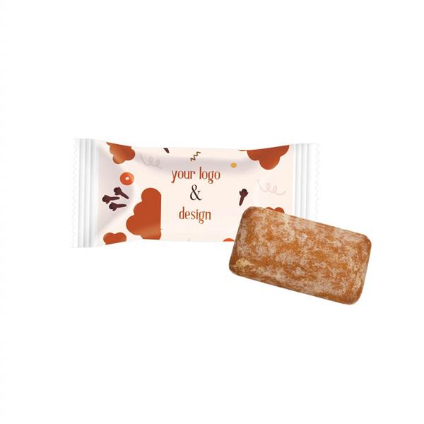 TORUŃSKIE PIERNIKI - PIERNIK Z LOGO CYTRYNOWY W LUKRZE