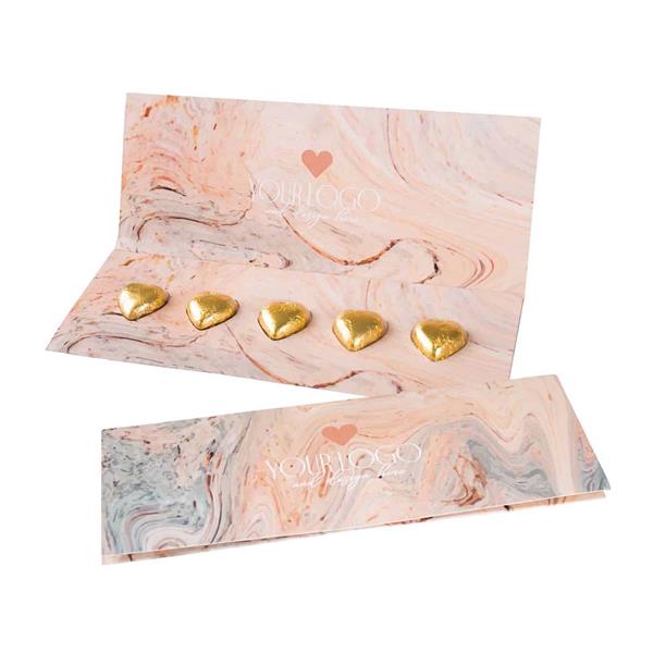 ZESTAW CZEKOLADEK 5 SERC KOPERTA