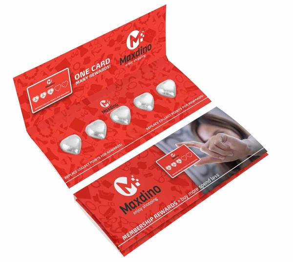 ZESTAW CZEKOLADEK 5 SERC KOPERTA