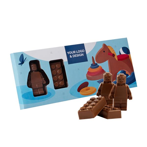 ZESTAW CZEKOLADEK CZEKOLADOWE KLOCKI