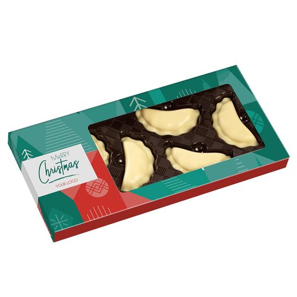 ZESTAW CZEKOLADEK CZEKOLADOWE PIEROGI 6 SZT