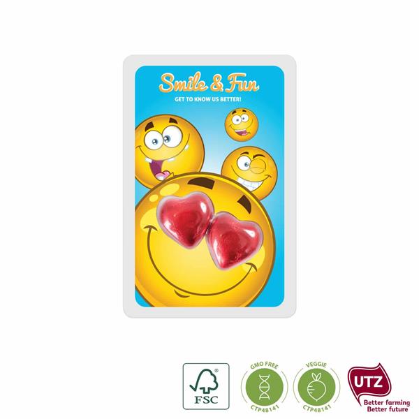 ZESTAW CZEKOLADEK PROMO CARD – DWA SERCA