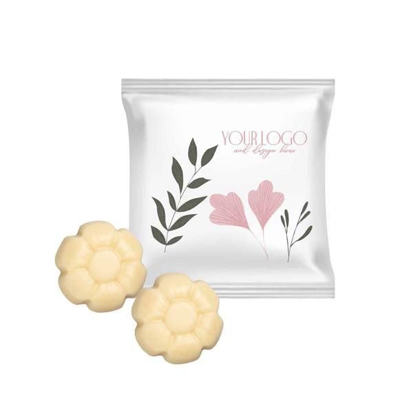 ZESTAW CZEKOLADEK SASZETKA DWA KWIATKI