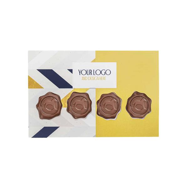 ZESTAW CZEKOLADEK WYSYŁKOWYCH Z LOGO PIECZĘĆ