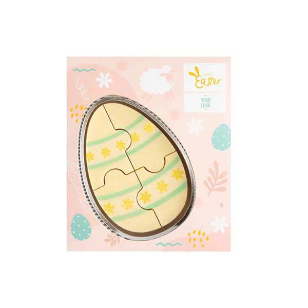 ZESTAW CZEKOLADEK Z NADRUKIEM - JAJKO PUZZLE