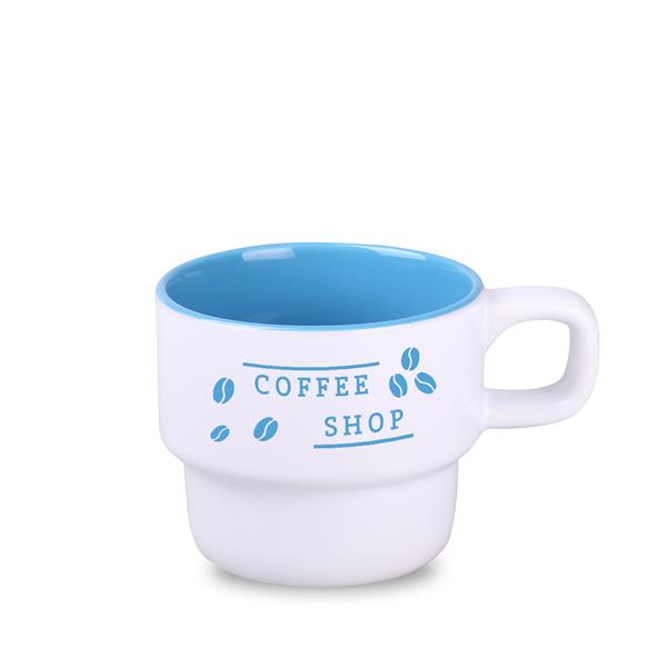 Astrid Duo 230ml biały/jasnoniebieski