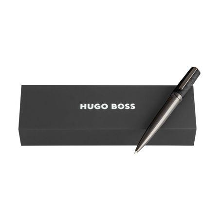 Długopis Double B Saffiano Black