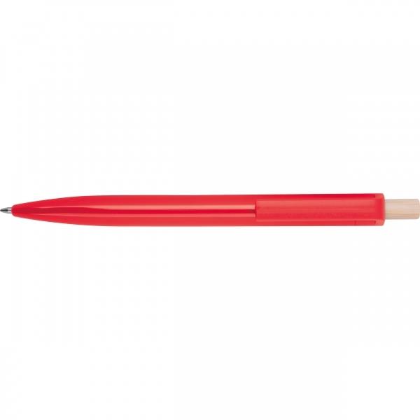 Długopis z recyklingu BOA VISTA - czerwony