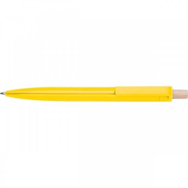Długopis z recyklingu BOA VISTA - żółty