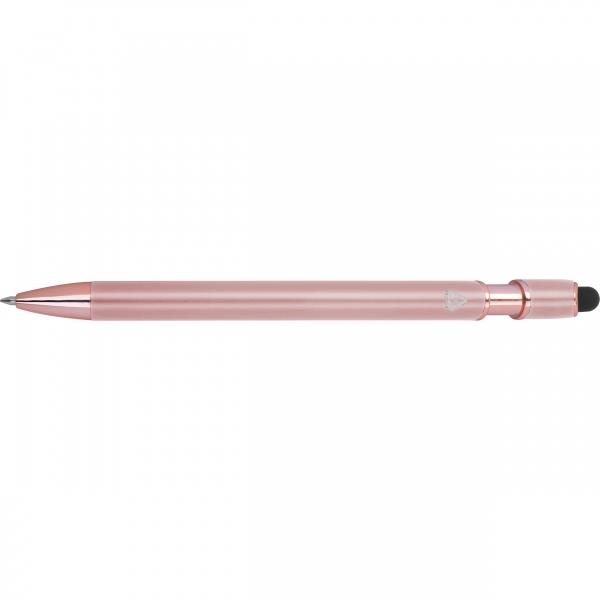 Długopis żelowy z recyklingu BELO HORIZONTE - różowe złoto