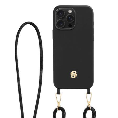 Etui na iPhonea 16 Pro Max Double B Czarno-złote