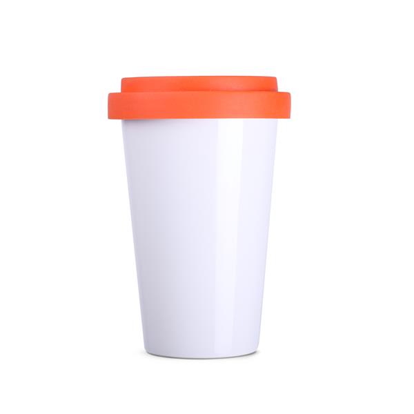 Freedom Classic 280ml biały/pomarańczowy