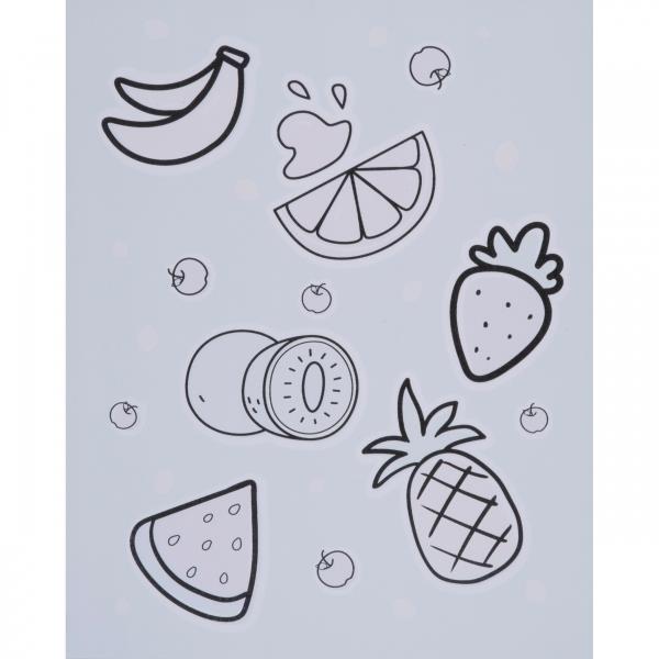 Książka do malowania wodą ANGERS - wielokolorowy