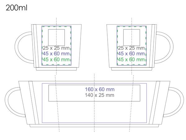 Lucas 200ml biały/biały