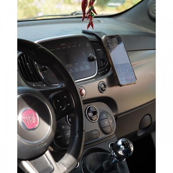 Magnetyczny uchwyt na telefon CAPE TOWN - czarny