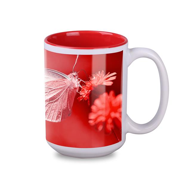 Nevada Art Solid 450ml biały/czerwony