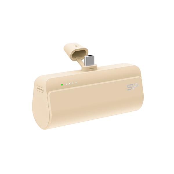 Power bank QD50 5000 mAh Silicon Power - beżowy