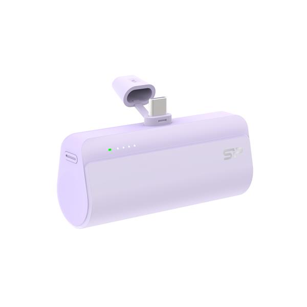 Power bank QD50 5000 mAh Silicon Power - fioletowy