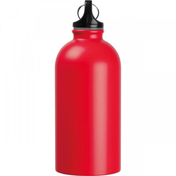 Stalowa butelka NEW YORK 500 ml - czerwony