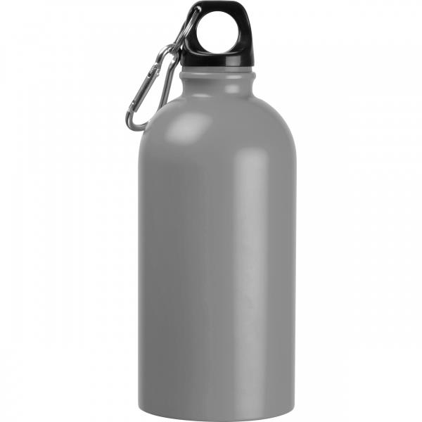 Stalowa butelka NEW YORK 500 ml - szary