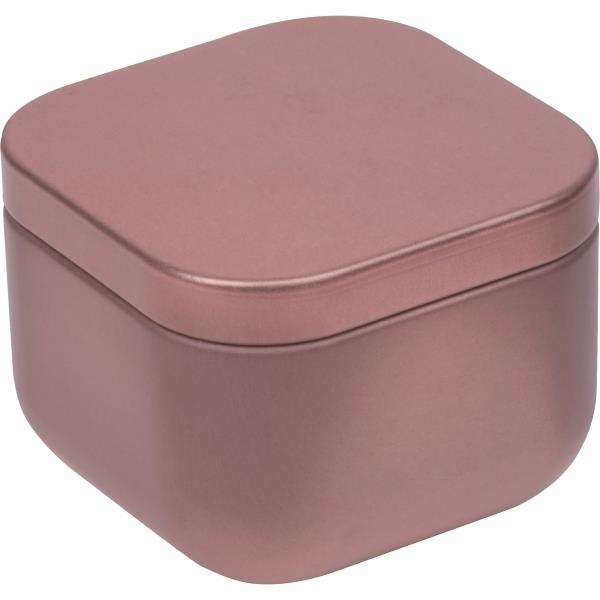 Świeca w puszce PRAGUE - różowe złoto