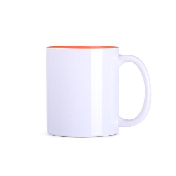 Tomek Art Solid 300ml biały/pomarańczowy