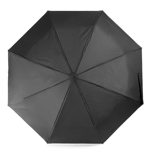 Wiatroodporny parasol manualny RPET, składany | Uksan - VA067-03
