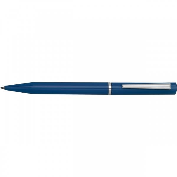 Zestaw do pisania z ABS z recyklingu BOGOTA - granatowy