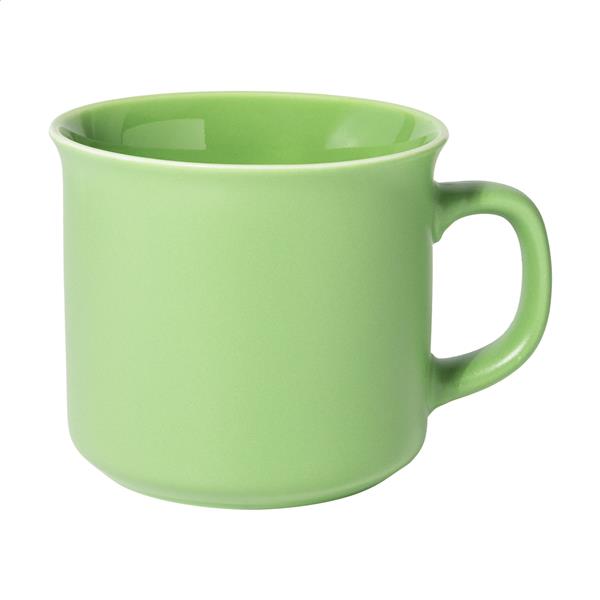 matowy kubek vintage Woodstock Flat