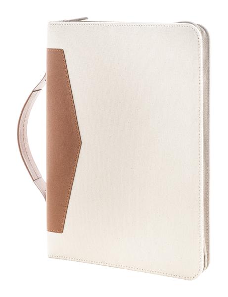 teczka na dokumenty z płótna pochodzącego z recyklingu Carbasa Zip