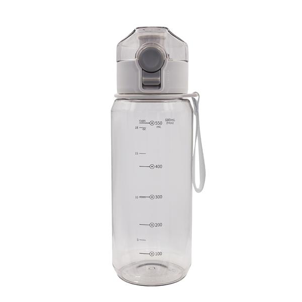 Bidon z tritanu H2O 680 ml, szary