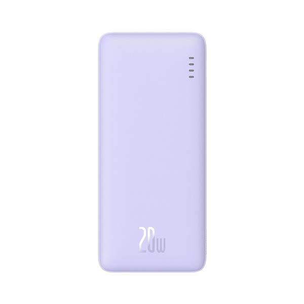 Powerbank Baseus Airpow 20W 10000mAh - fioletowy
