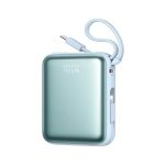 Powerbank Joyroom JR-PBF27 22,5W 10000mAh z dwoma wbudowanymi kablami - niebieski