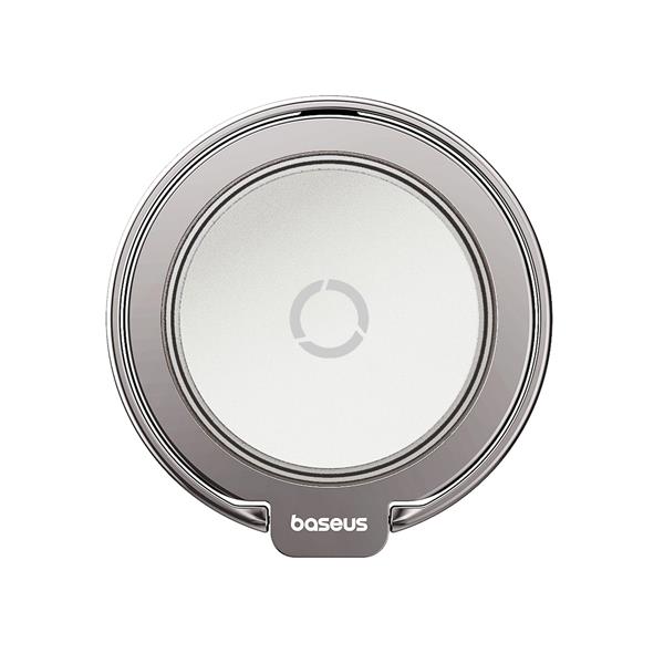 Ring magnetyczny Baseus MagPro II z funkcją podstawki - tytanowy