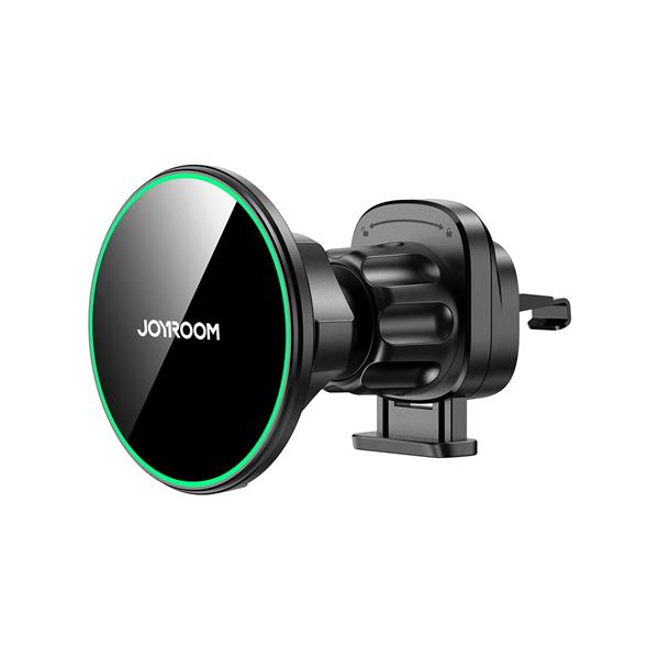 Uchwyt Joyroom JR-ZS412 z ładowarką Qi2 15W, samochodowy, na kratkę nawiewu - czarny