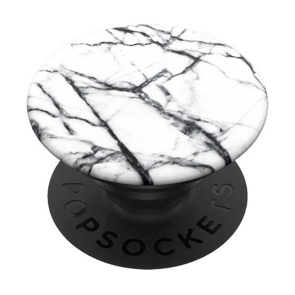 Uchwyt Popsockets 2 Dove White Marble i podstawka do telefonu