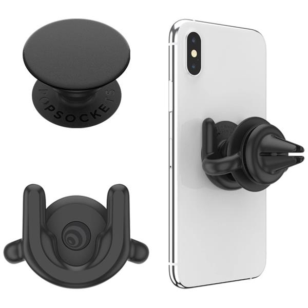 Uchwyt Popsockets Car Vent 2 + PopGrip - czarny