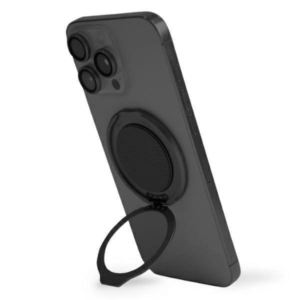 Uchwyt z podstawką UNIQ Gripfit 360 Magnetic Mount&Kickstand MagSafe - czarne