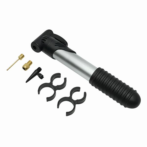 AIRFLOW - Pompka rowerowa - czarny, srebrny