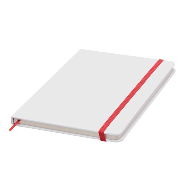 AUTHOR A5 - Notes AUTHOR w formacie A5 - biały, czerwony