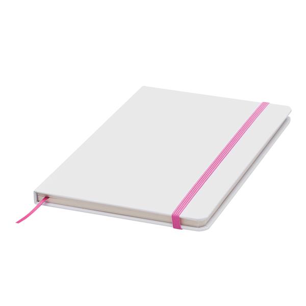 AUTHOR A5 - Notes AUTHOR w formacie A5 - biały, różowy