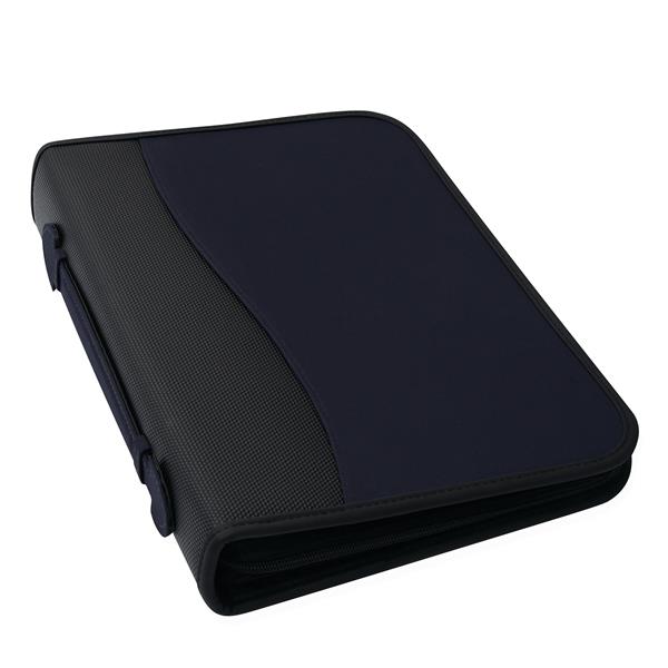 AVANTI RING - Teczka segregatorowa w formacie A4 - czarny, niebieski