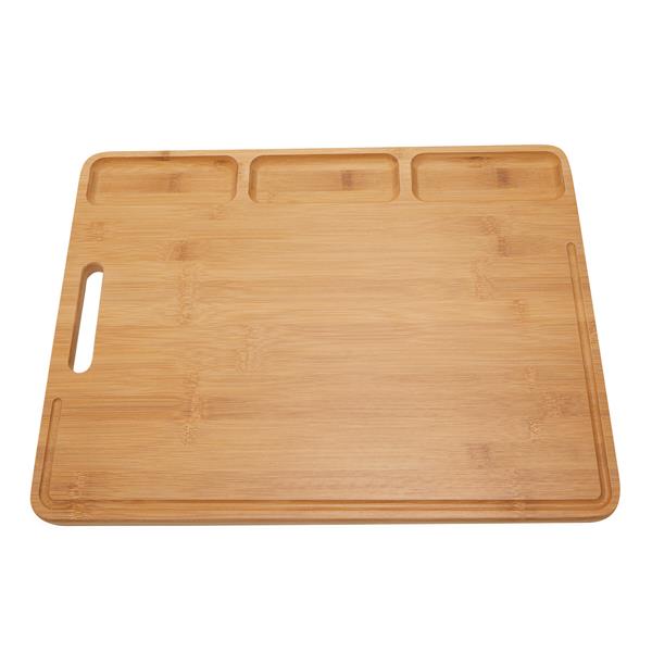 BAMBOO SERVING - Duża deska do krojenia - brązowy