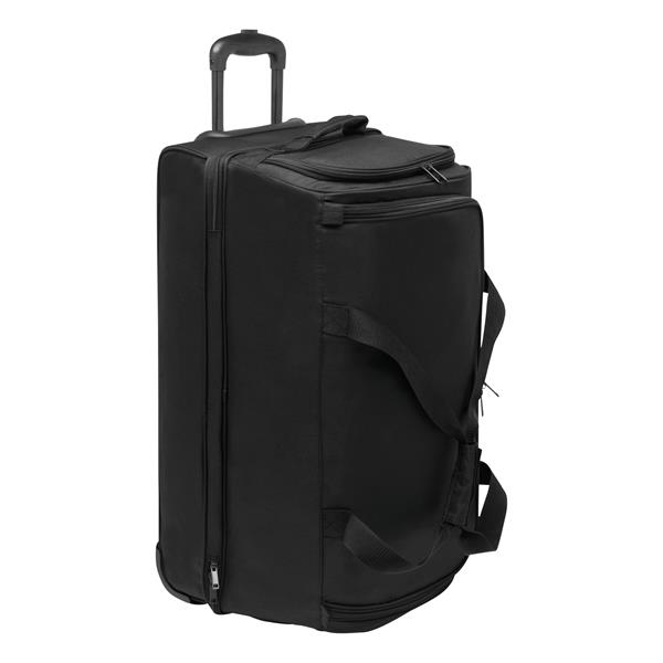 BERGEN - Torba podróżna na kółkach - czarny