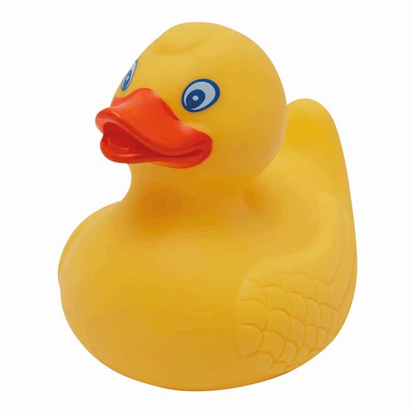 BETTY - Gumowa kaczka - żółty
