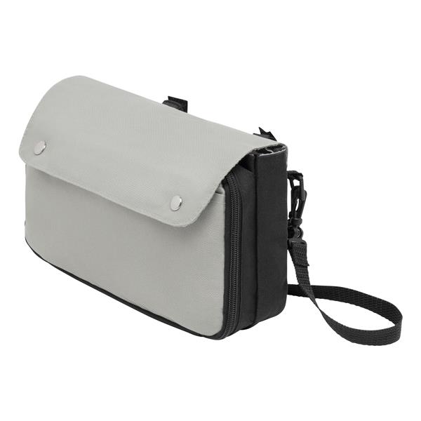 BIKE EASY - Torba rowerowa na kierownicę - czarny, szary